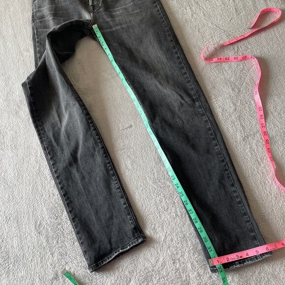 Baldwin Kansas City Jeans 32 Grey Selvedge Henley Rango Slim Straight Button Fly - Picture 14 of 14